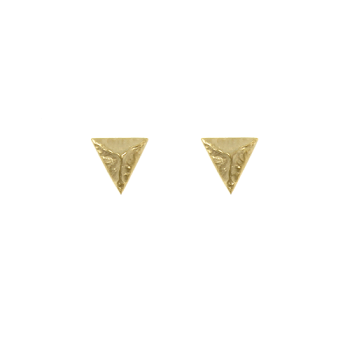Solitary Mountain Studs — Amanda Hagerman Jewelry