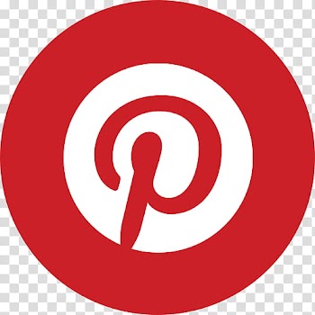 Somacro  DPI Social Media Icons, pinterest, p text overlay inside round red frame transparent background PNG clipart