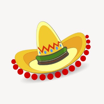 Sombrero hat clipart, traditional headwear | Free Vector - rawpixel