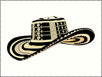 Sombrero Vueltiao" Art Print by JacobGPerez | Redbubble