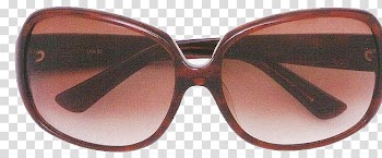 Somescans, brown framed sunglasses transparent background PNG clipart