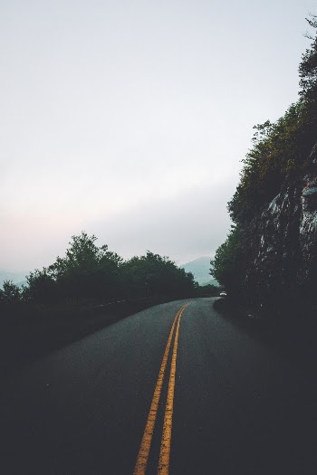 Sometimes you just have to stop your car and stand in the middle of the road to take a picture.