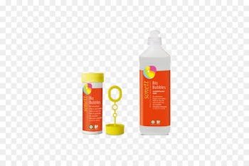 Sonett Organic Soap Bubbles, Sonett, Detergent, Yellow, Liquid PNG