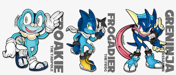 Sonic And Greninja Wallpaper - Froakie Evolution Line Transparent ...