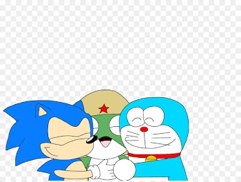 Sonic the Hedgehog Nobita Nobi Keroro Tamama Doraemon - doraemon 
