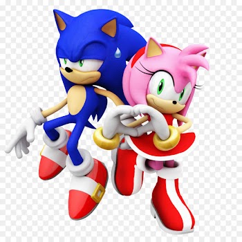 Sonic the Hedgehog Sonic Mania Knuckles the Echidna Amy Rose Valentine's Day - Sonic 