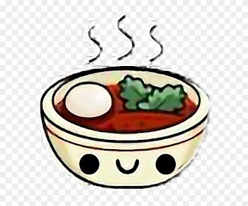 Sopa Plato Kawaii Food Comidafreetoedit - Food