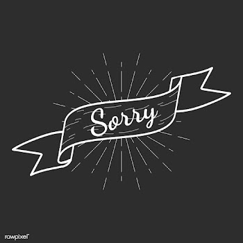 Sorry text in a badge | Free stock vector - 575048