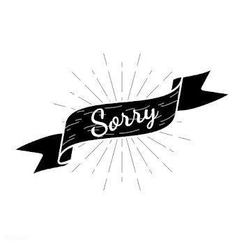 Sorry text in a badge | Free stock vector - 575049
