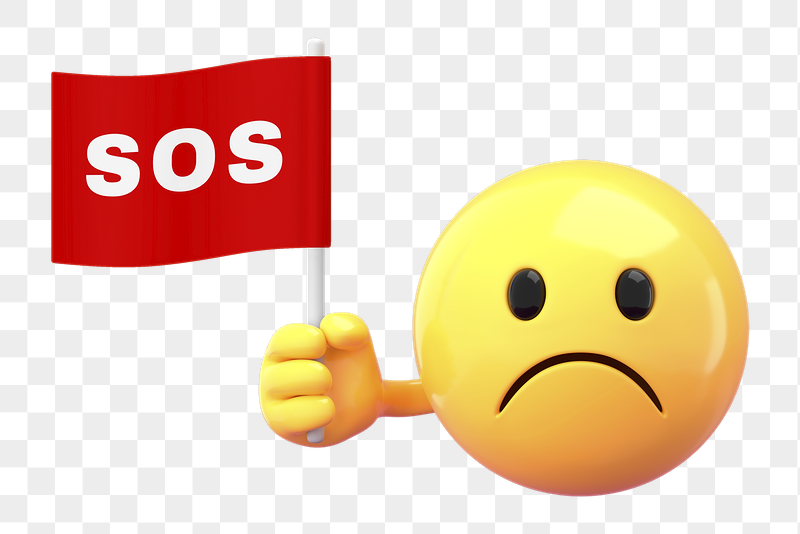 Sos flag png sticker, 3D | Free PNG - rawpixel