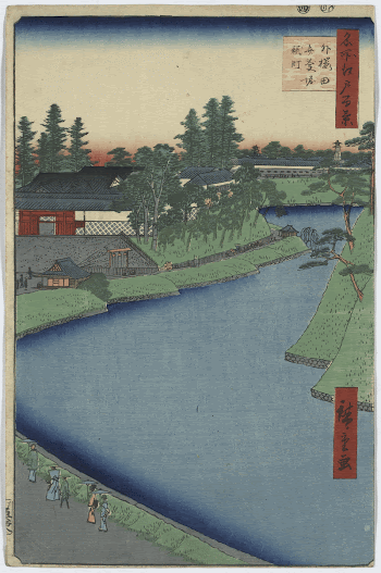 Sotosakurada benkeibori kōjimachi. Original from the Library | Free Photo - rawpixel