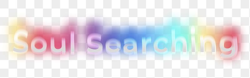 Soul searching png word sticker, | Free PNG - rawpixel
