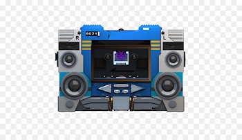 sound boombox multimedia media player - Transformers Soundwave no tape front 
