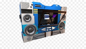 sound multimedia boombox hardware - Transformers Soundwave no tape side 