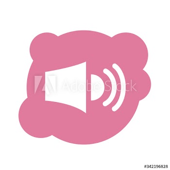 sound speaker audio device block style icon