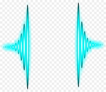 Sound - Vector Aurora Acoustic Wave Curve PNG Image 