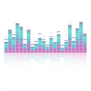 Sound wave equalizer vector design | Free stock vector - 524308