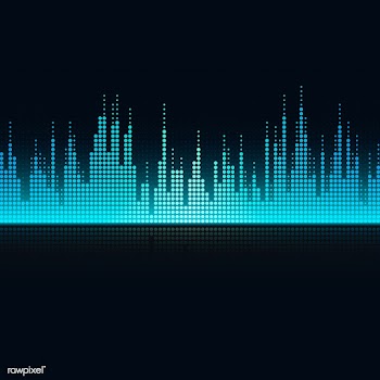 Sound wave equalizer vector design | Free stock vector - 524317