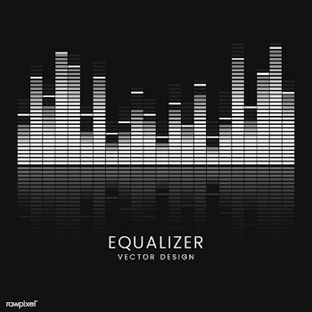 Sound wave equalizer vector design | Free stock vector - 524318