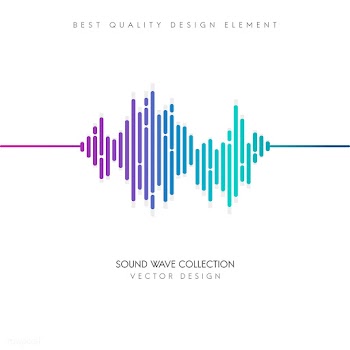 Sound wave equalizer vector design | Free stock vector - 524334