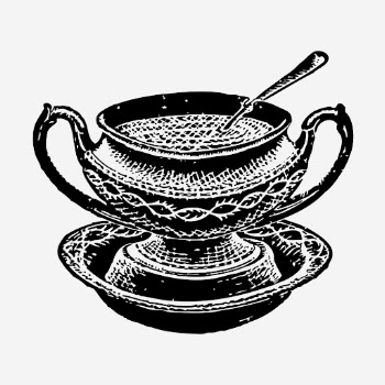 Soup bowl with handle vintage | Free Photo Illustration - rawpixel