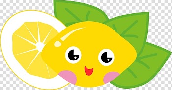 Sour Lemon Cartoon Fruit , Lovely lemon transparent background PNG clipart