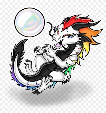 Source - - Chibi Wolf Dragon