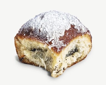 Sourdough cake bun collage element | Free PSD - rawpixel