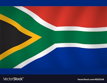 south africa flag background