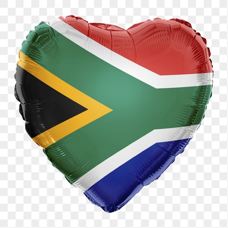 South Africa flag png balloon | Free PNG - rawpixel