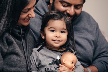 South Asian Family Portrait