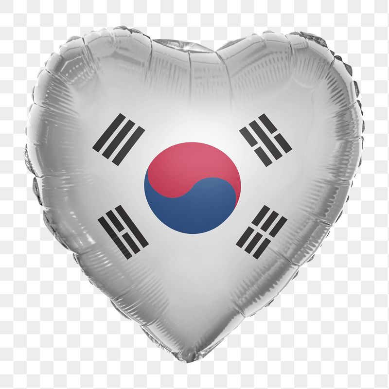 South Korean flag png balloon | Free PNG - rawpixel