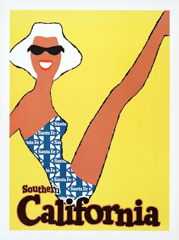 Southern California. (1963) girl in Sante | Free Photo Illustration - rawpixel