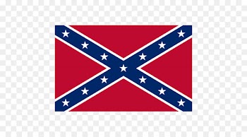 Southern United States, Confederate States Of America, American Civil War, Flag, Cobalt Blue PNG