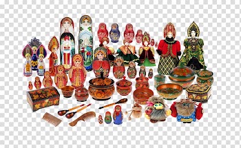 Souvenir Gift Shop Novosibirsk Matryoshka doll, gift transparent background PNG clipart