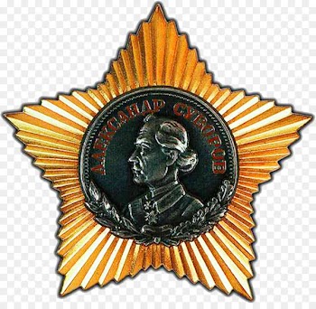 Soviet Union Order of Suvorov Medal Service ribbon - medal 