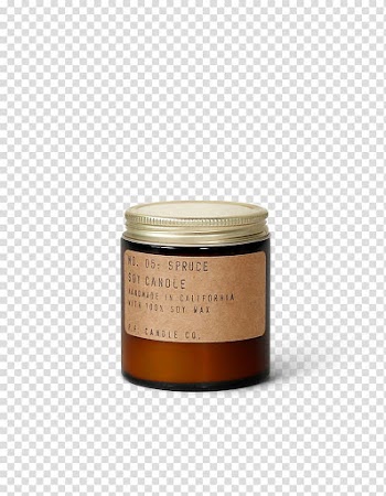 Soy candle P.F. Candle Co. Perfume Fragrance oil, candle wick transparent background PNG clipart