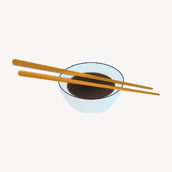Soy sauce clipart, Japanese food | Free Vector - rawpixel