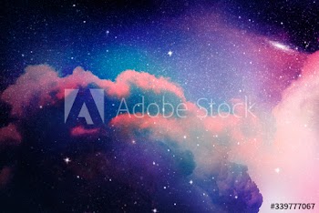 Space galaxy background