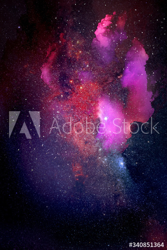 Space galaxy background