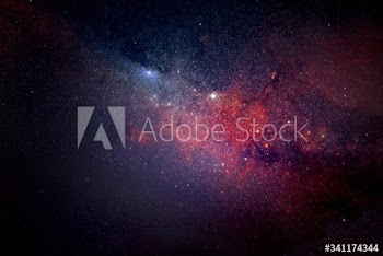 Space galaxy background