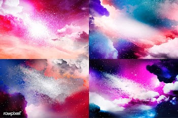 Space galaxy background | Free stock vector - 681202