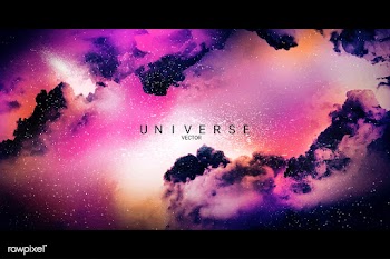 Space galaxy background | Free stock vector - 681228