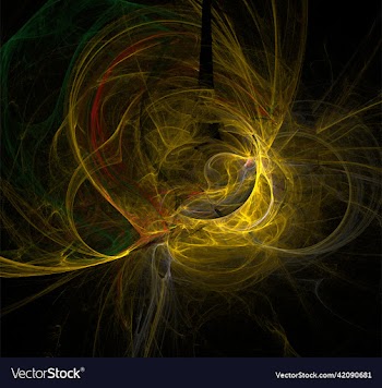 space graphic drawing of a star planet