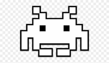 Space Invaders Clipart Ship - Space Invader Sprite Png