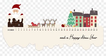 Space Invaders Santa Claus Christmas Calendar Wallpaper - Cartoon Christmas Snow December calendar 