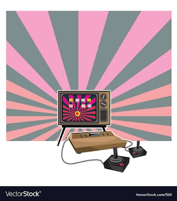 Space invaders vector image