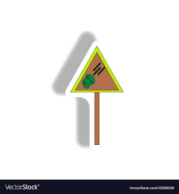 Space meteorite sign vector image