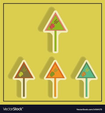 Space meteorites signs collection vector image