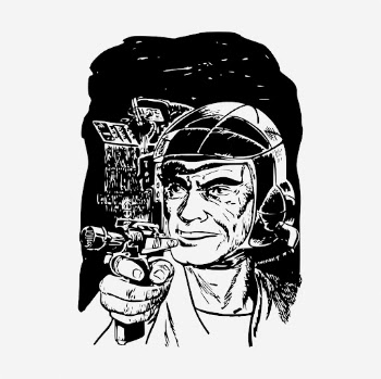 Space police clipart, sci-fi character | Free Vector - rawpixel